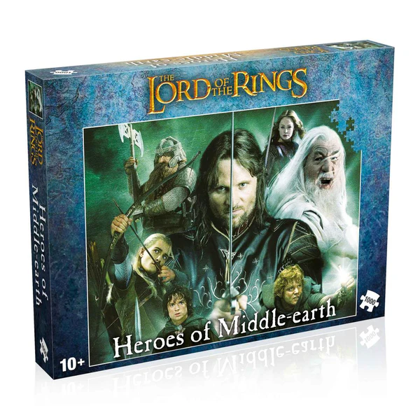 LOTR Heroes Of Middle Earth Puzzle The Toy Collector